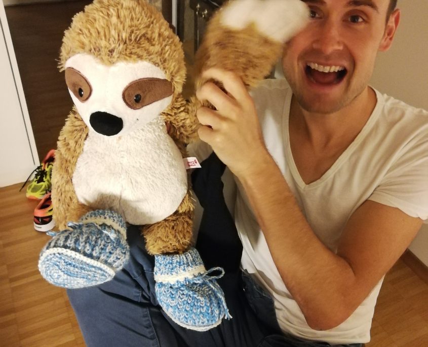 Fun with three-finger sloth